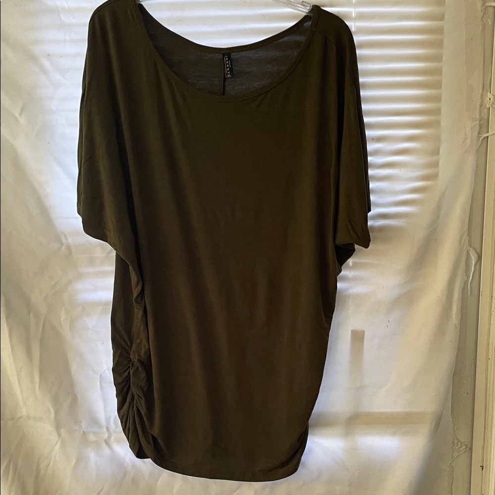 By Johnny Dark Olive Women's Blouse